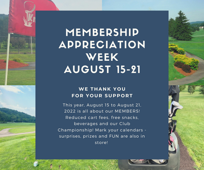 Membership Appreciation Week